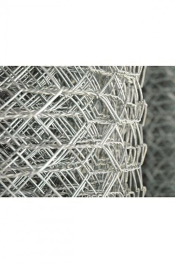 Galvaniz Paslanmaz 1 Mm Çit Teli 150lik (20 Metre) 7CMX7CM GÖZ ARALIKLI ürün görseli 1