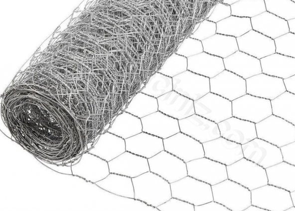 HASTEL kümes teli 120 cm eninde 20m uzunluğunda-TAVUK TELİ-ÇİT TELİ-KÜMES TELİ ürün görseli 1