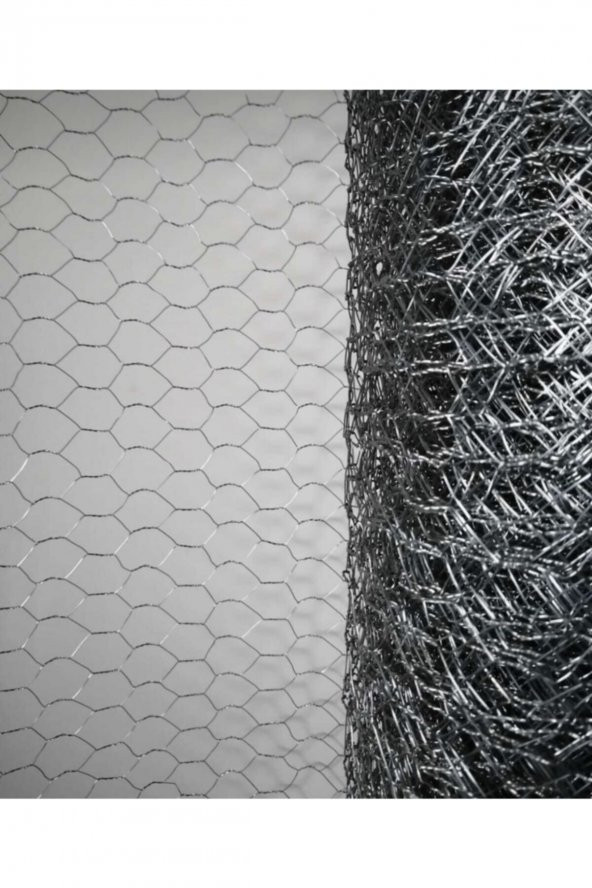 Kümes Teli 100 Cm Eninde 20m Uzunluğunda-tavuk Teli Bahçe Tel Çit Teli-kümes Teli-kafes ürün görseli 1