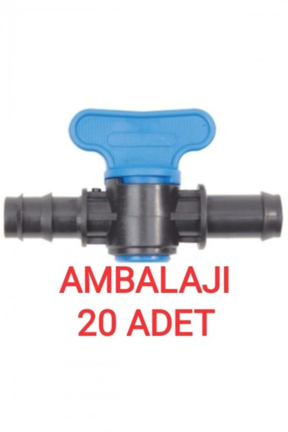 Damlama Sulama Aparatı 16 Mm Conta Çıkışlı Mini Vana ürün görseli 1