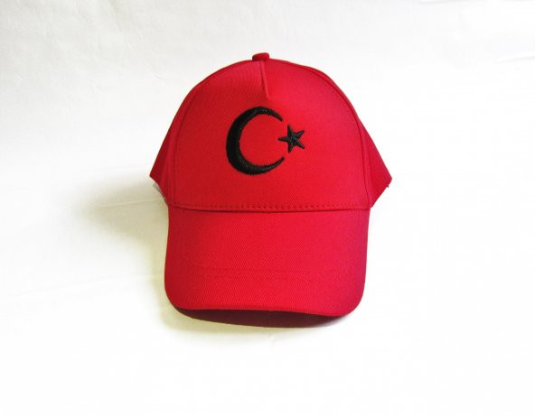 salarticaret Kırmızı Ay Yıldızlı Şapka Standart Beden ürün görseli 1
