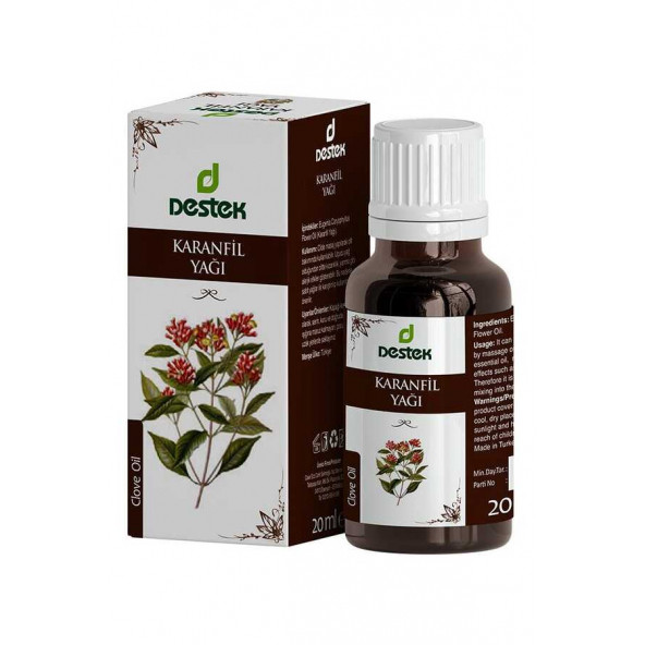 DESTEK KARANFİL YAĞI 20 ML ürün görseli 1