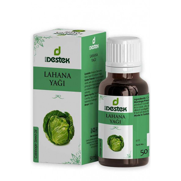 DESTEK LAHANA YAĞI 50 ML ürün görseli 1