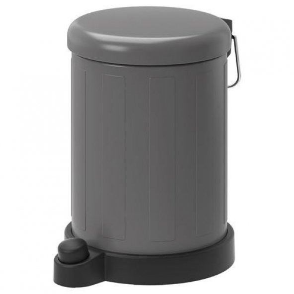 Pedallı Çöp Kutusu IKEA Gri Meridyendukkan  4 Lt Çöp Kutusu IKEA ürün görseli 1
