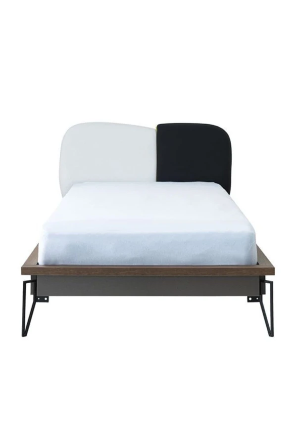 RENGARENK Slim Başlıklı Karyola 120x200  cm ürün görseli 1