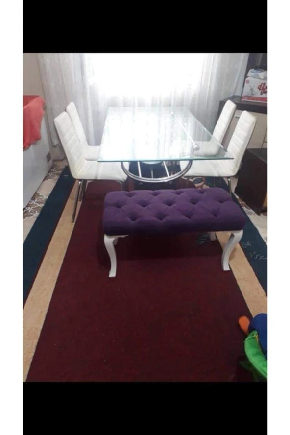 ÜNÜVAR KONSEPT Bench Puf - Resim 2