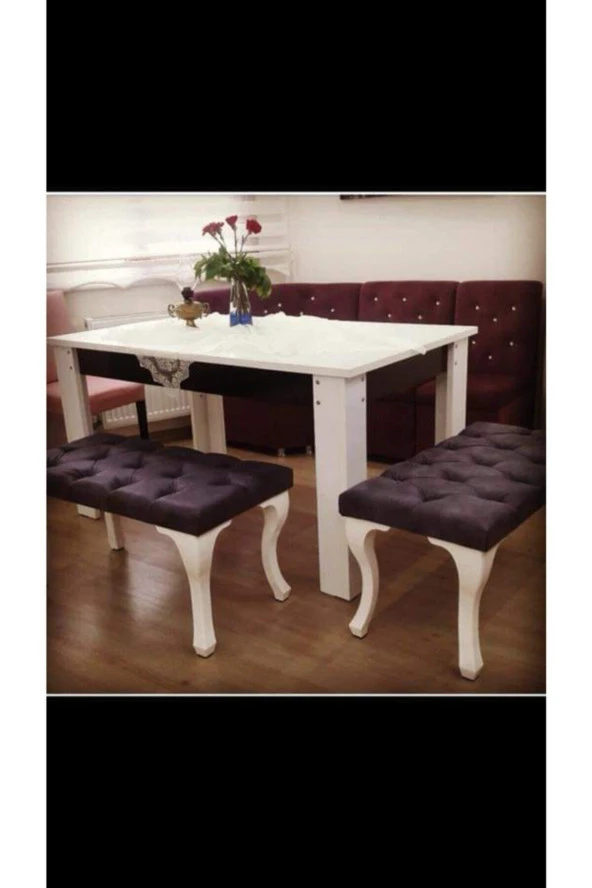 ÜNÜVAR KONSEPT Bench Puf - Resim 3
