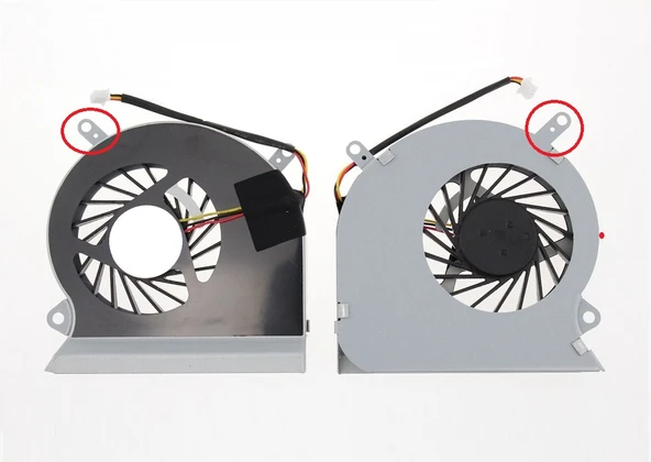 MSI MS-16gd Notebook Cpu VGA Fan Cooling - Resim 3