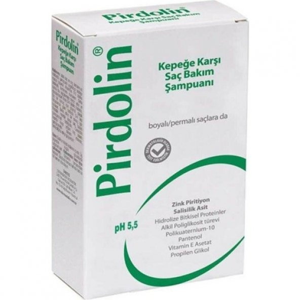 Dermadolin Pirdolin Kepeğe Karşı Etkili Saç Bakım Şampuanı 300 Ml ürün görseli 1