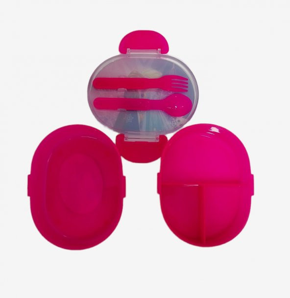 Lisanslı Frozen Pembe Yemek Seti - Resim 4