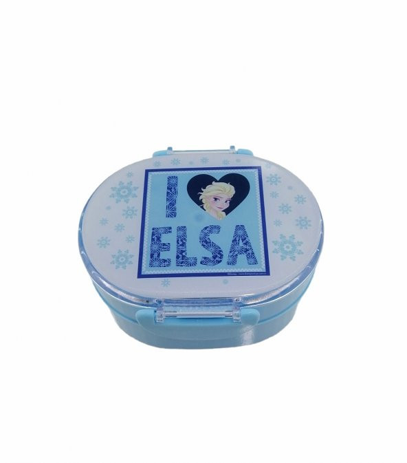 Lisanslı Elsa Mavi Yemek Seti - Resim 2