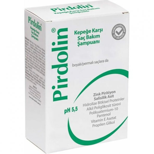 Dermadolin Pirdolin Kepeğe Karşı Etkili Saç Bakım Şampuanı 150 Ml ürün görseli 1