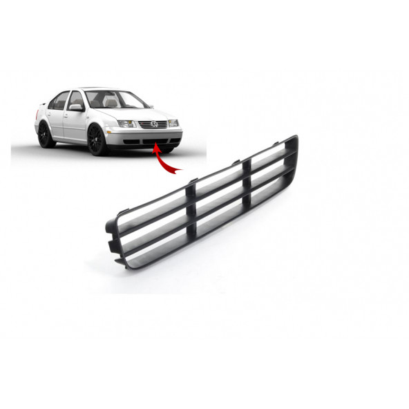 Volkswagen Bora 1999 - 2005 Tampon Orta Izgara - 1J5853677C ürün görseli 1