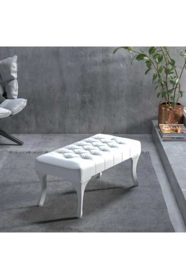 ÜNÜVAR KONSEPT Kapitoneli Kapıönü Ayak Ucu Bench Puf 75 Cm ürün görseli 1