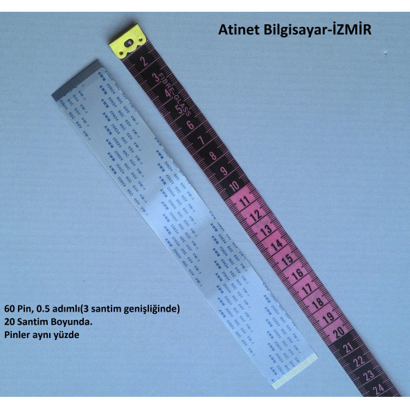 Navilne NL 161 Goldmaster D7075 NANOX 1410G İndash Oto Teyp Film Kafa Flex Kablosu 60-0.5-20A-2 ürün görseli 1