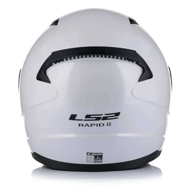 Ls2 Rapıd 2 Beyaz Fullface Motosiklet Kaskı - Resim 5