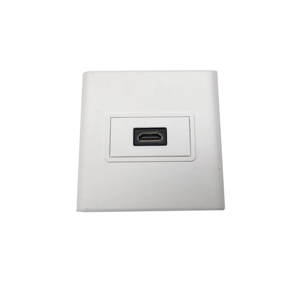 HDMI duvar tipi kasalı priz - Resim 3