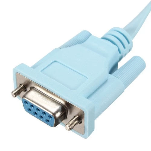 RS232 to RJ45 DB9 cisco konsol kablosu - Resim 3