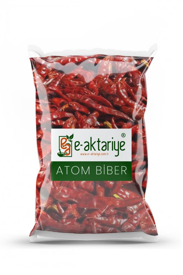 E-aktariye Ekstra Zehir Acı Atom Biberi (Kurutulmuş) 100 gr ürün görseli 1