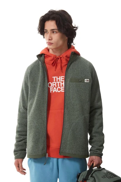 The North Face NF0A5GL117H - M GL Full Zip Sweatshirt - Resim 3