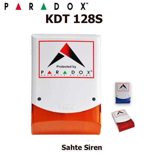Paradox KDT PS-128S Dummy Caydırıcı Sahte Siren + 12v1,3 Ah Akü Dahil ürün görseli 1