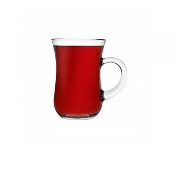 Paşabahçe 55411 Kulplu Keyif Çay Bardak 6 Lı ürün görseli 1