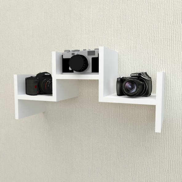 Emkawood Deco Duvar Rafı - Resim 2