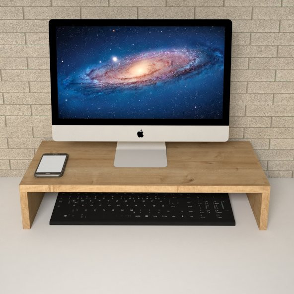 Emkawood Marry Safir Monitör Yükseltici Laptop Standı ürün görseli 1