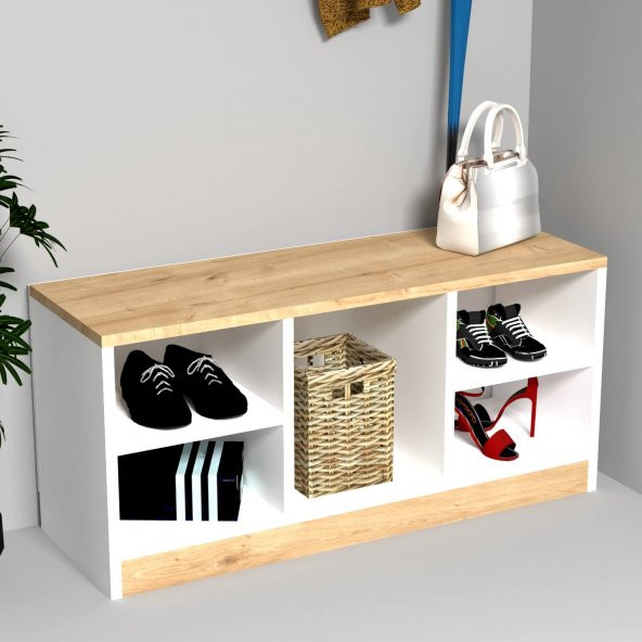Emkawood Samhanger Portmanto - Resim 4