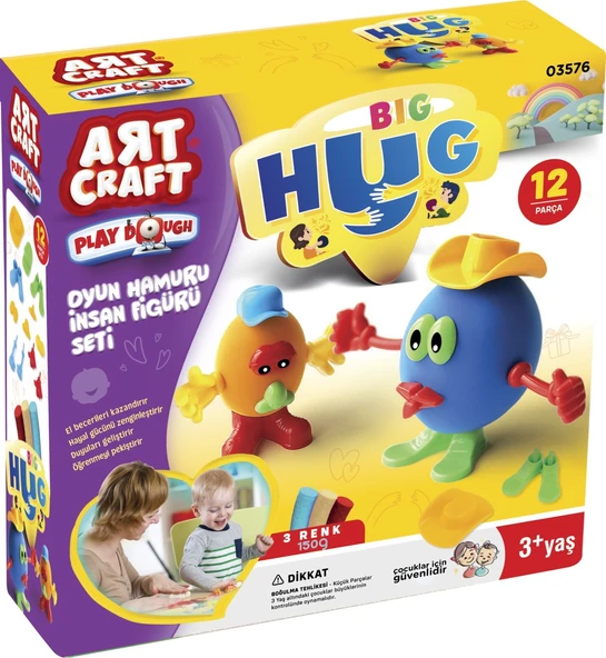 Art Craft İnsan Figürü Seti Oyun Hamuru 150 gr 5766 ürün görseli 1
