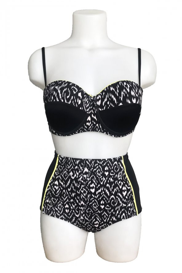 Straplez Kaplı Bikini ürün görseli 1