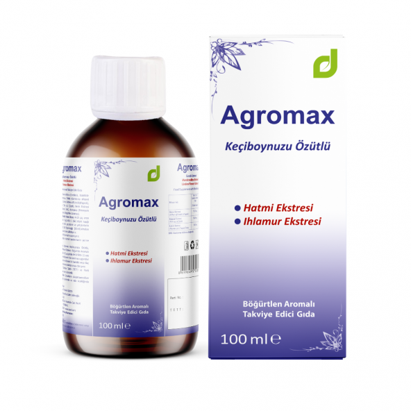 DESTEK AGROMAX KEÇİBOYNUZU ÖZÜTLÜ ŞURUP 100 ML ürün görseli 1
