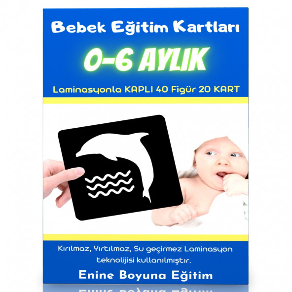 Bebek Eğitim Kartları (0-6 Aylık) ürün görseli 1