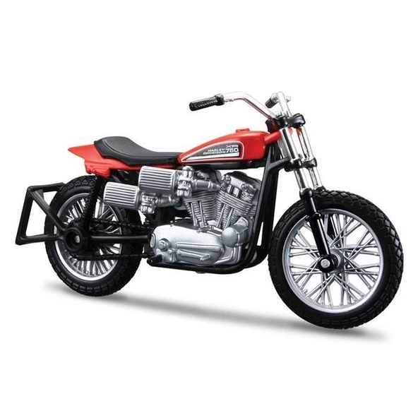 Maisto Harley Davidson 1972 XR750 Racing Bike 1:18 Model Motorsik ürün görseli 1