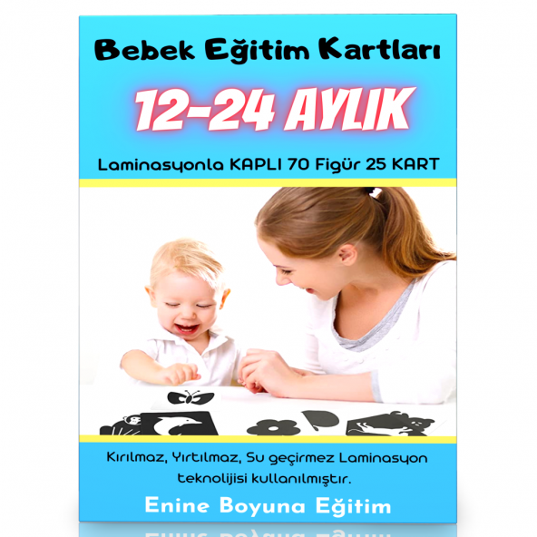 Bebek Eğitim Kartları (12-24 Aylık) ürün görseli 1