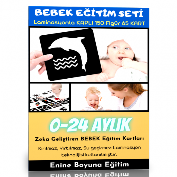 Bebek Eğitim Kartları (0-24 Aylık) ürün görseli 1