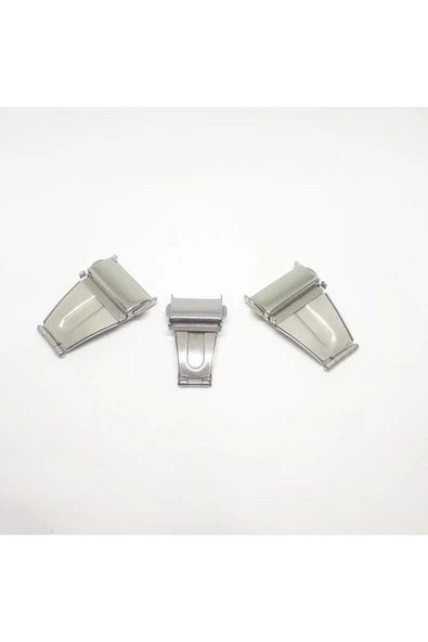 Saat Metal Kordon Kilit Yandan Basmalı - 14mm ürün görseli 1