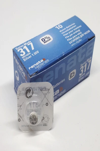 Renata 317 Sr516sw 1,55v Saat Pili - 10 Adet ürün görseli 1