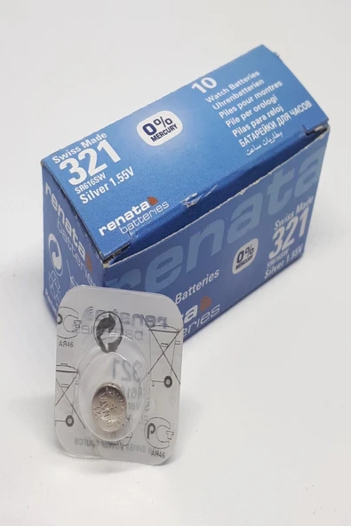 Renata 321 Sr616sw 1,55v Saat Pili - 10 Adet ürün görseli 1