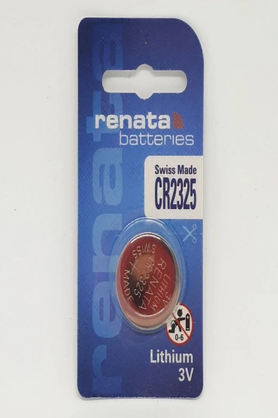 Renata Cr2325 3v Lithium Pil - 1 Adet ürün görseli 1