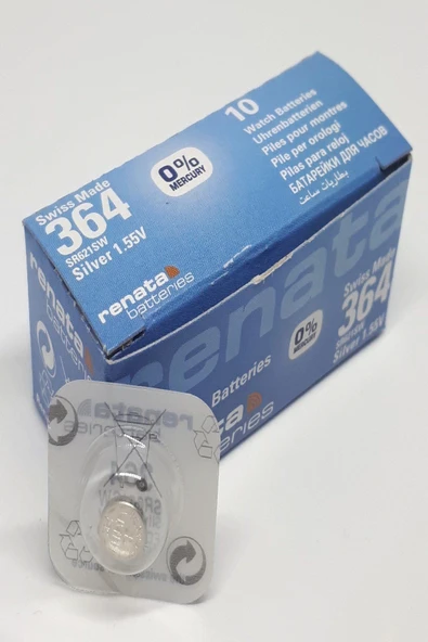 Renata 364 Sr621sw 1,55v Saat Pili - 1 Adet ürün görseli 1