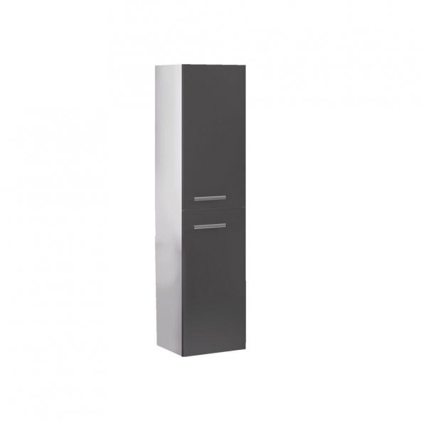 Denko Terra 35 cm MDF Antrasit Gri Banyo Boy Dolabı ürün görseli 1
