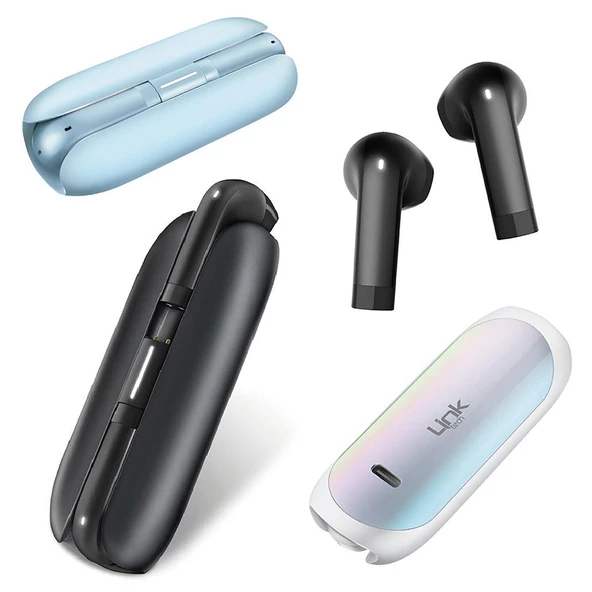LinkTech TW18 TWS Stylish Kablosuz Kulak İçi Bluetooth Kulaklık ürün görseli 1