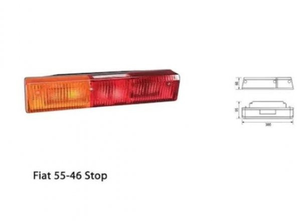 FİAT 55/46 STOP LAMBA TAKIMI SAĞ-SOL (TRAKTÖR STOP LAMBA) - Resim 3
