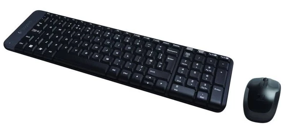 LOGITECH MK220 KABLOSUZ USB Q TR MM KEYBOARD SET 920-003163 - Resim 3