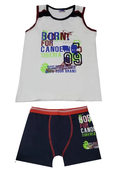 Erkek Çocuk Boxer Takım 5311 - Resim 2