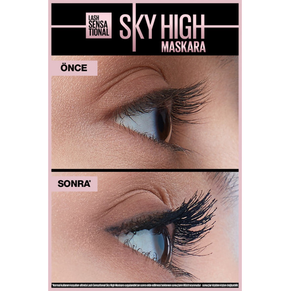 Maybelline Lash Sensational Sky High x2 Maskara - Resim 2