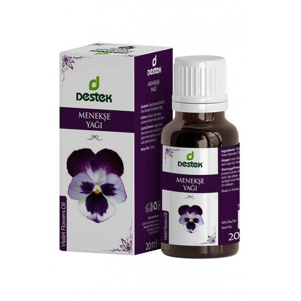 DESTEK MENEKŞE YAĞI 20 ML ürün görseli 1