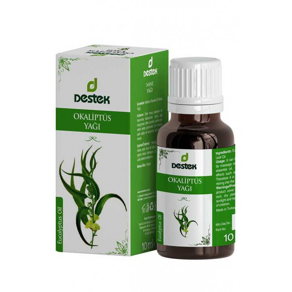 DESTEK OKALİPTUS YAĞI 10 ML ürün görseli 1