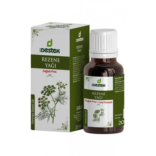 DESTEK REZENE YAĞI 20 ML ürün görseli 1